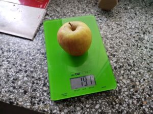 Échelle de calories alimentaires