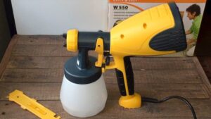 Mise en place du pistolet pulvérisateur