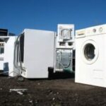 Vieille machine à laver