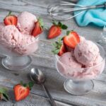 glace à la fraise