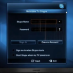 Skype sur un téléviseur Samsung