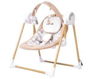 Amarobaby AB20-22WOOD – balançoire électrique