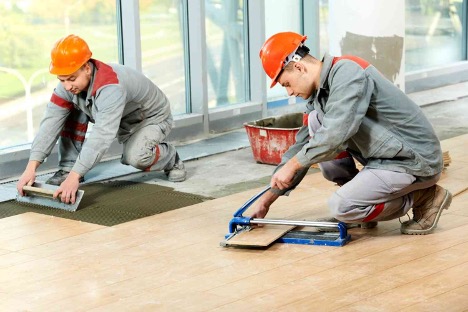 Contrat de contrat pour les travaux de réparation et de finition