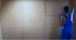 Traitement des cloisons sèches