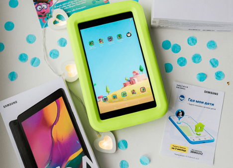 Tablette pour un enfant