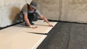 Qu'est-ce qu'une chape sèche