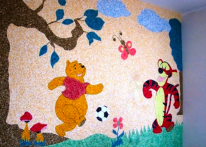 Papier peint liquide