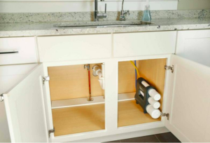 Installation de filtres à eau