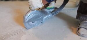 Retirer l'ancienne chape du sol - 1