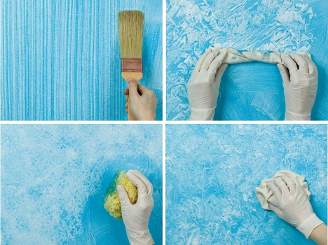 Peinture murale décorative DIY