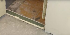 Sol autonivelant - étape 1