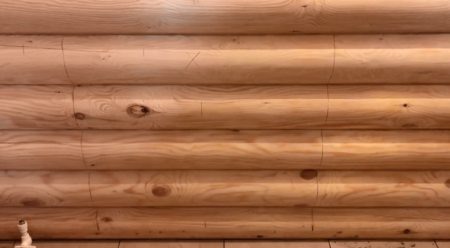 Poêle dans un bain public sur parquet 1