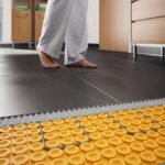 Sol chaud sous grès cérame