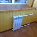 Batterie sur le balcon