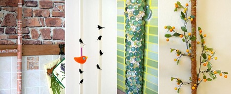 Comment décorer un tuyau de chauffage dans une pièce