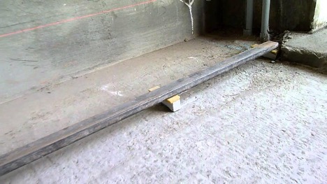 Feux à cordes pour chape