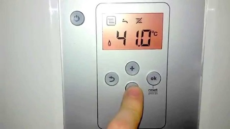 Démarrage d'une chaudière Bosch