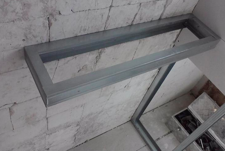 Etagères en plaques de plâtre